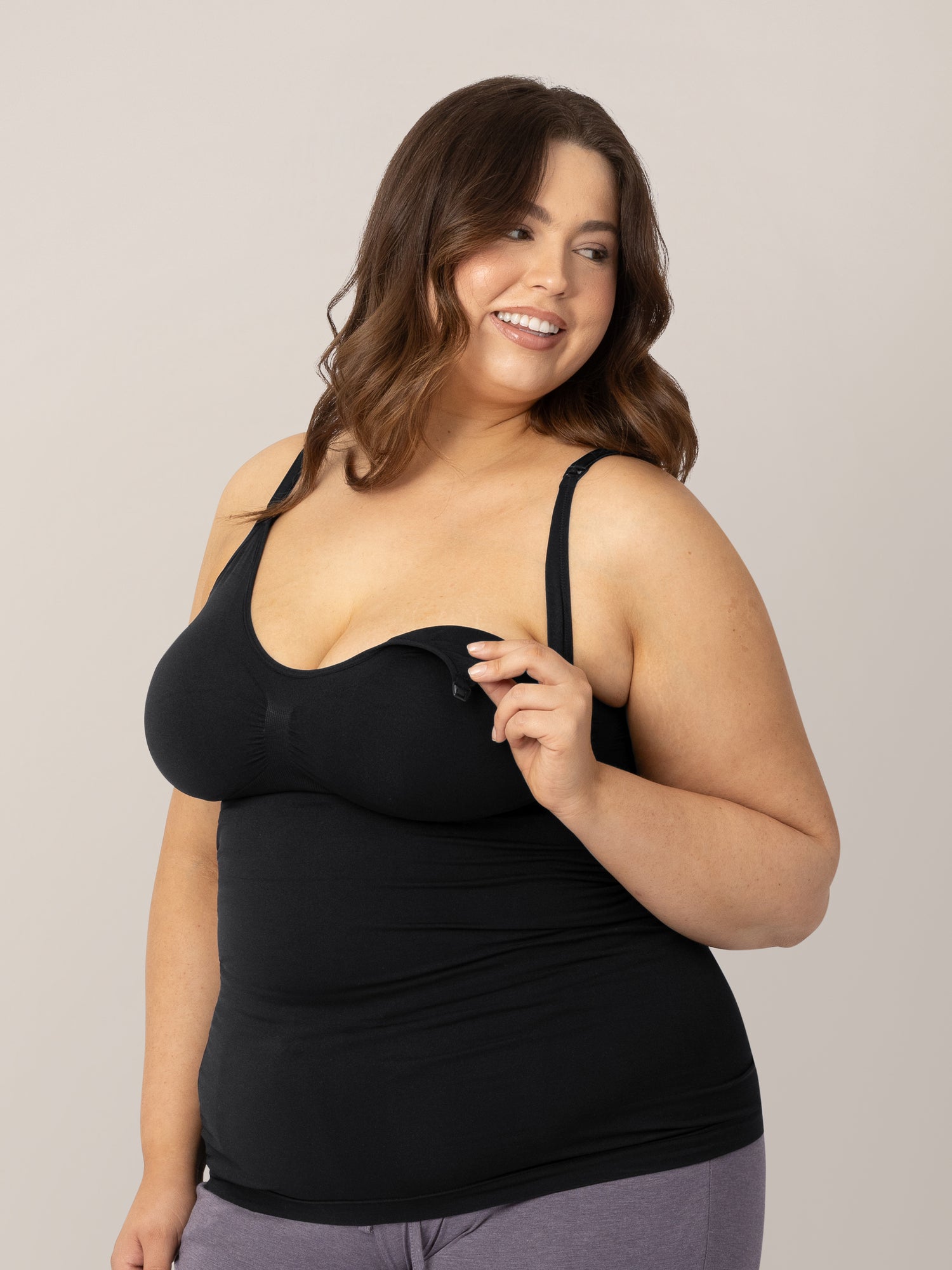 Kindred Bravely Simply Sublime Busty Maternity & Nursing Tank with