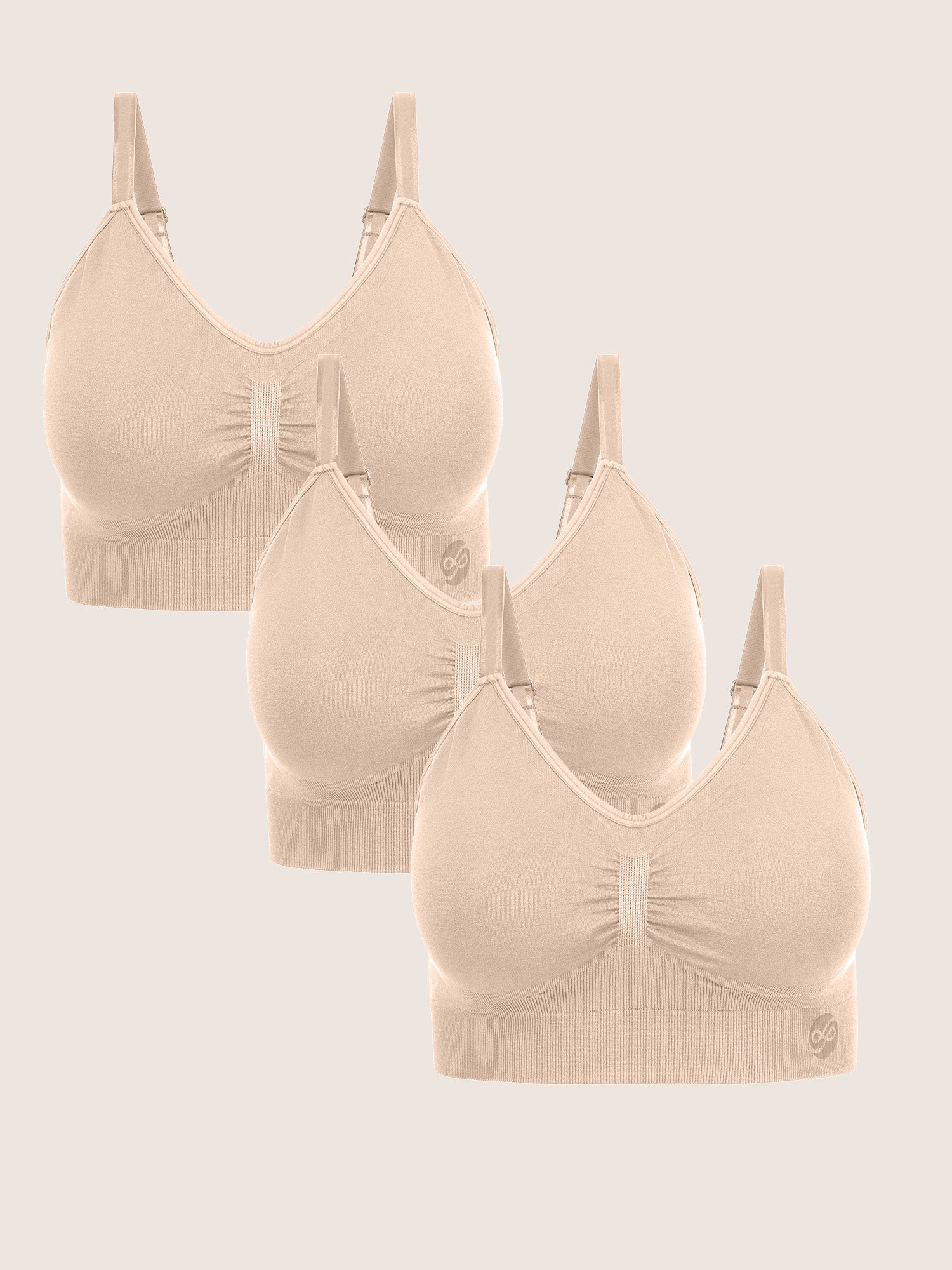 Nursing Bras for Breastfeeding Wirefree Pregnancy Bra Wireless Full  Coverage No Underwire Seamless Bras : : Clothing, Shoes &  Accessories