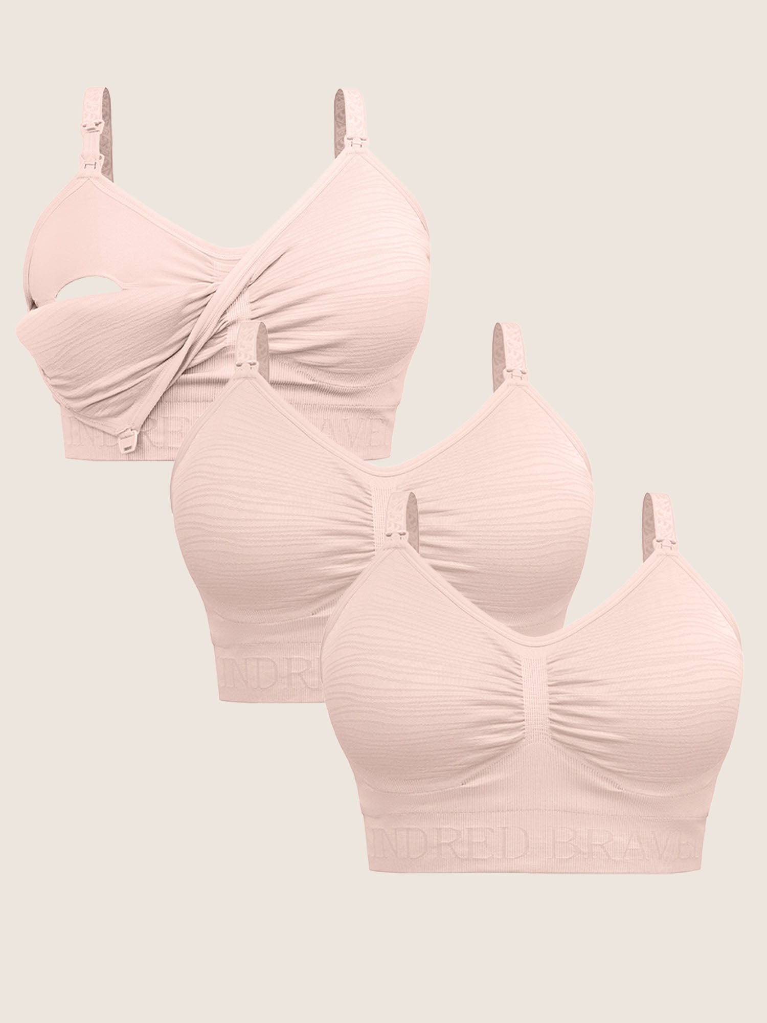 Kindred Bravely Sublime Hands Free Pumping Bra - Pink Heather