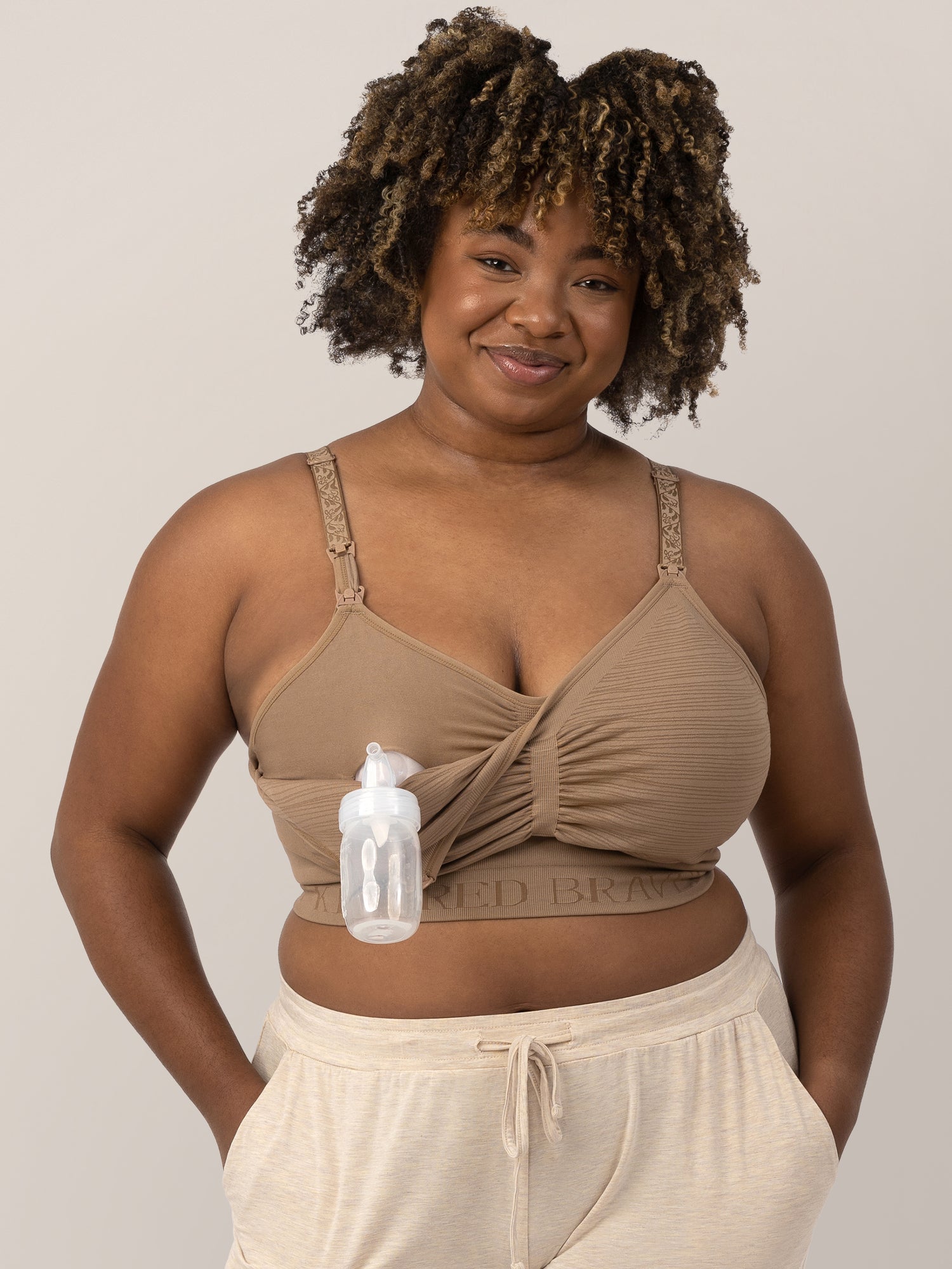 Kindred Bravely 3-Pack Hands Free Pumping Bra Wash, Wear, Spare Bundle  (Beige/Black, X-Large-Busty) at  Women's Clothing store