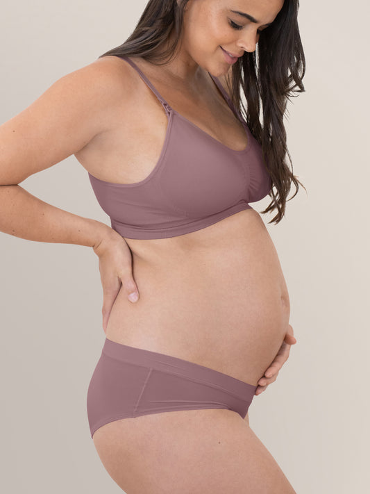 Jiaroswwei Pregnant Women Maternity Mother Cotton U Shape Low Rise Underwear  Panties Briefs 