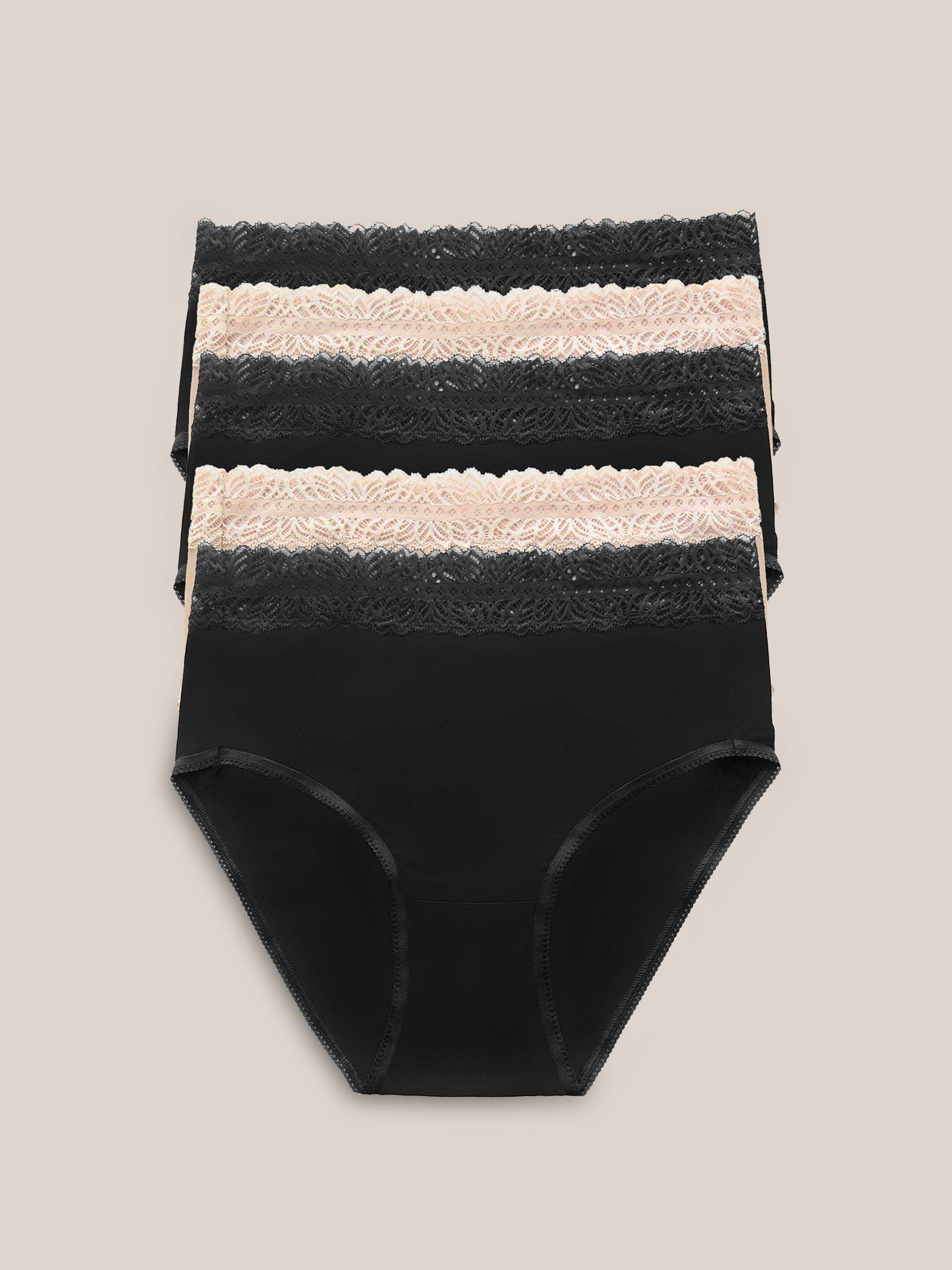 High-Waisted Postpartum Underwear in Dusty Hues (5-Pack) – Hello Postpartum