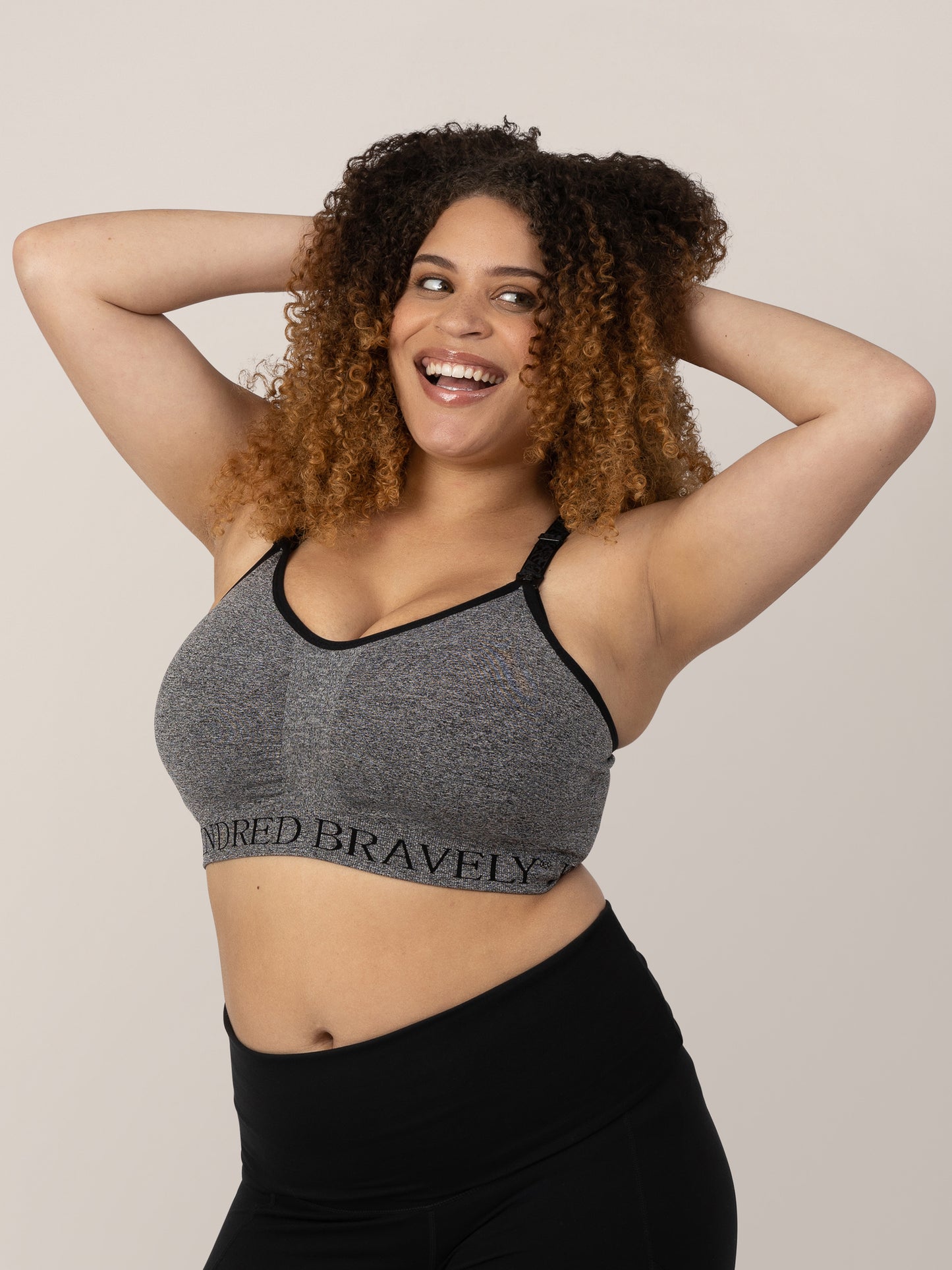 Champion Enthusiast Sports Bra Light Heather Grey Size Large Gray - $20  (42% Off Retail) - From L