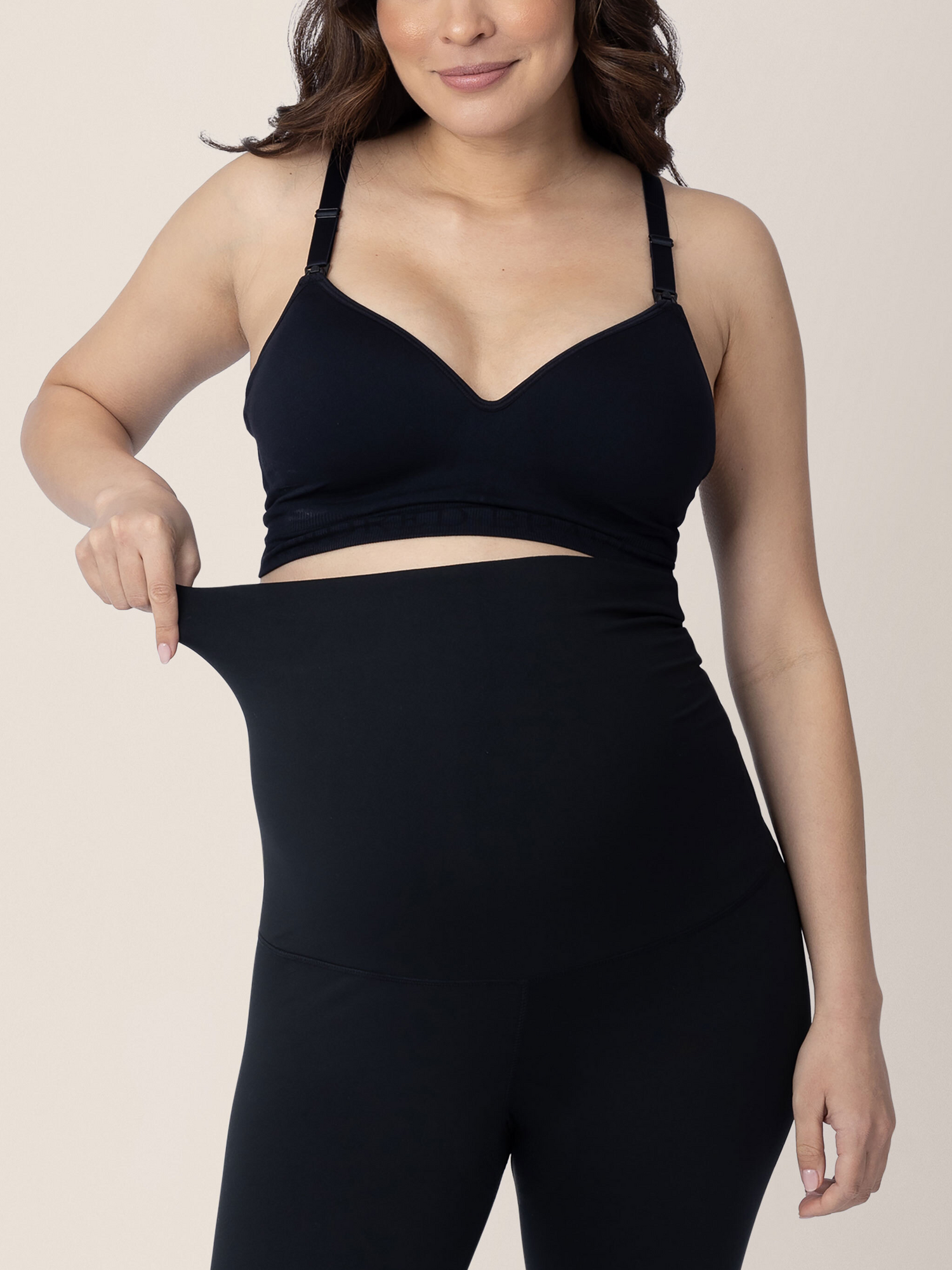 Bump it up maternity leggings - black – MALO republic