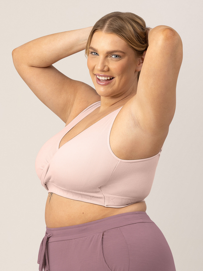 The Sublime Adjustable Crossover Nursing & Lounge Bra in Busty