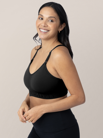 Kindred Bravely Sublime Hands Free Sports Pumping Bra | Patented All-in-One  Pumping & Nursing Sports Bra