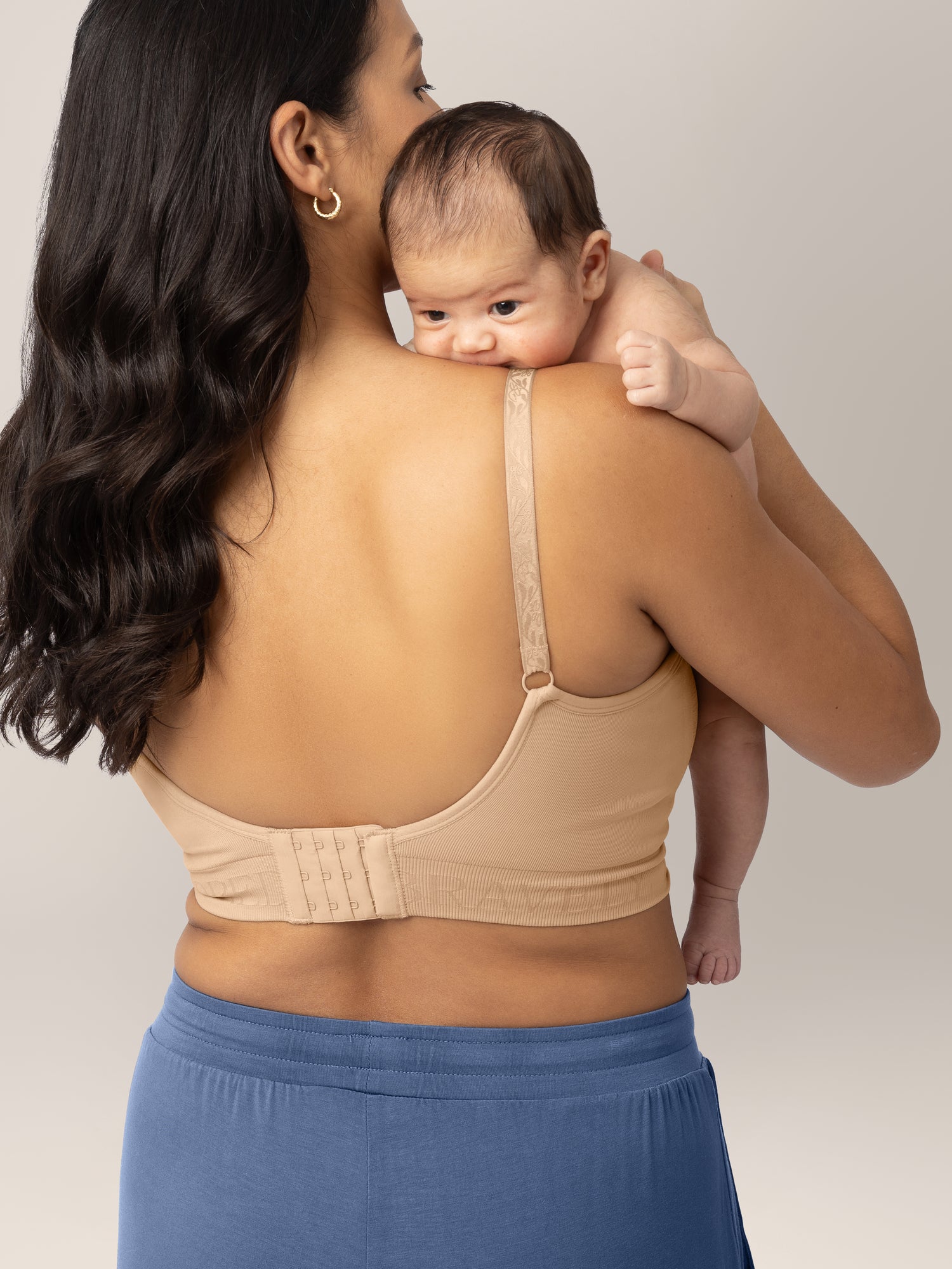 Kindred Bravely French Terry Racerback Busty Nursing Sleep Bra for E, F, g,  H, I cup Maternity Bra for Breastfeeding (X-Large-Busty, Soft Pink) on OnBuy