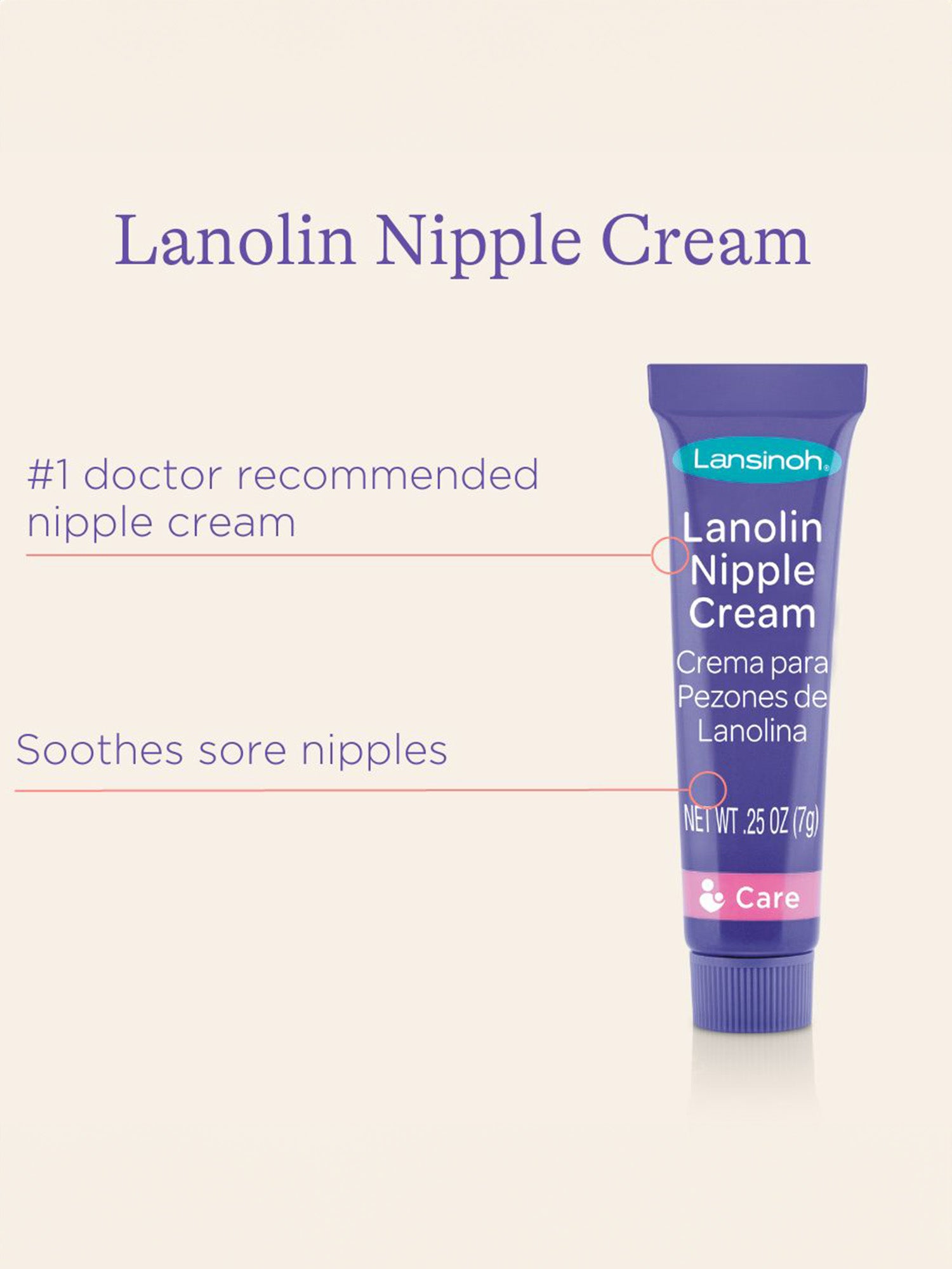 Lansinoh Lanolin Nipple Cream | Kindred Bravely