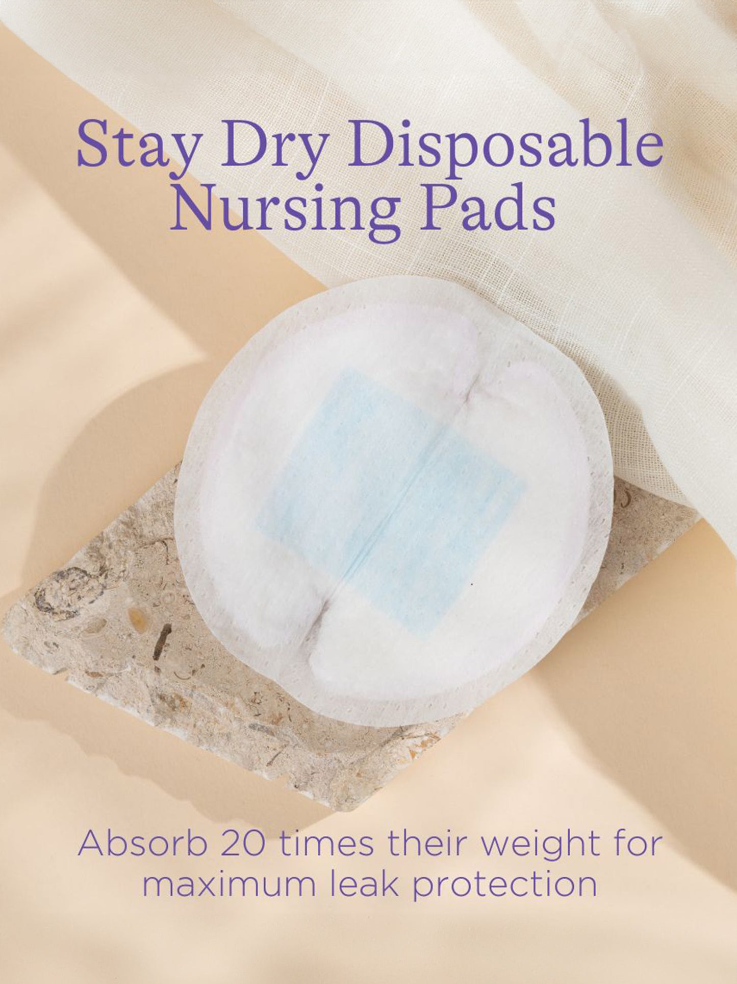 Lansinoh Stay Dry Disposable Nursing Pads | Kindred Bravely