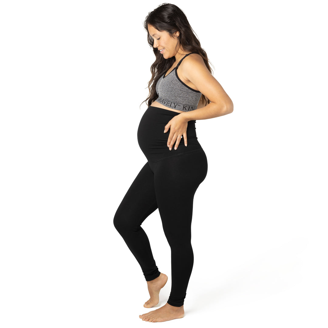 The Liv core compression postnatal full length tights - black – f
