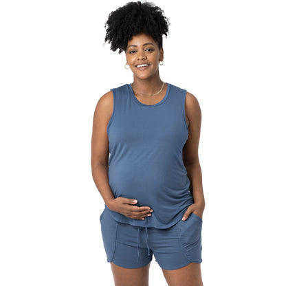 Kindred Bravely Bamboo Nursing & Maternity Tank Top - Black, Medium