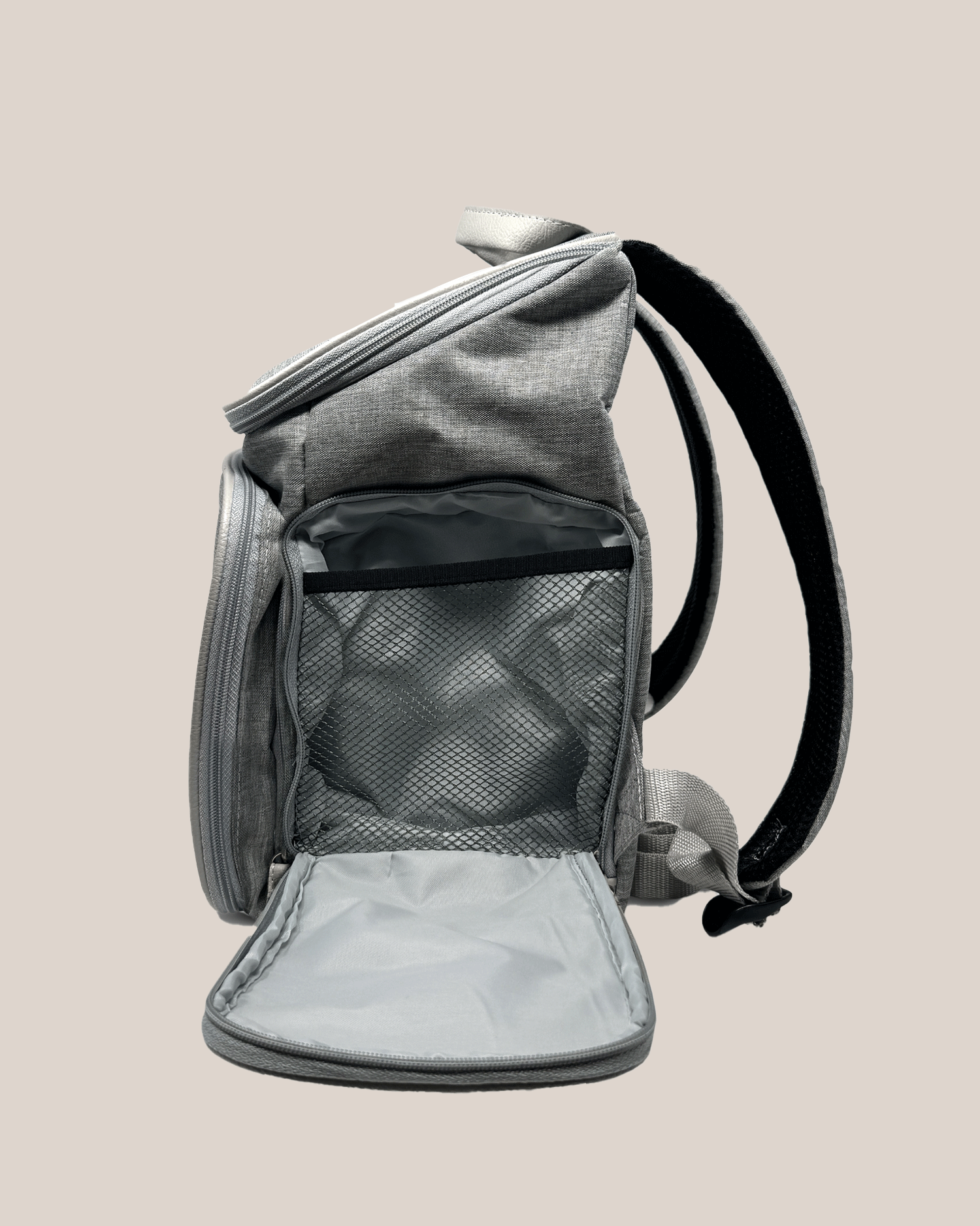 Cimilre - Journey Breast Pump Backpack side open| Kindred Bravely