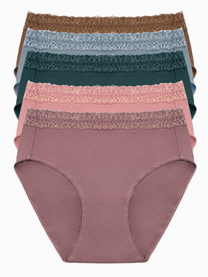 High-Waisted Postpartum Underwear Pack | Assorted Neutrals - Kindred Bravely