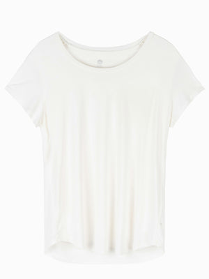 Everyday Maternity & Nursing T-shirt | White - Kindred Bravely