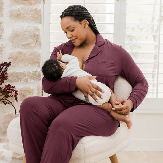 Buy Kindred Bravely Davy Ultra Soft Maternity & Nursing Pajamas wear Set  Online at desertcartUAE