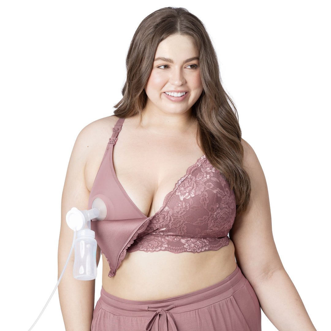 Nursing Bras Women's Lace Support Pumping Bra Hands Free All in One Maternity  Bra (Color : Cream Coffee, Size : 32D) : : Clothing, Shoes &  Accessories