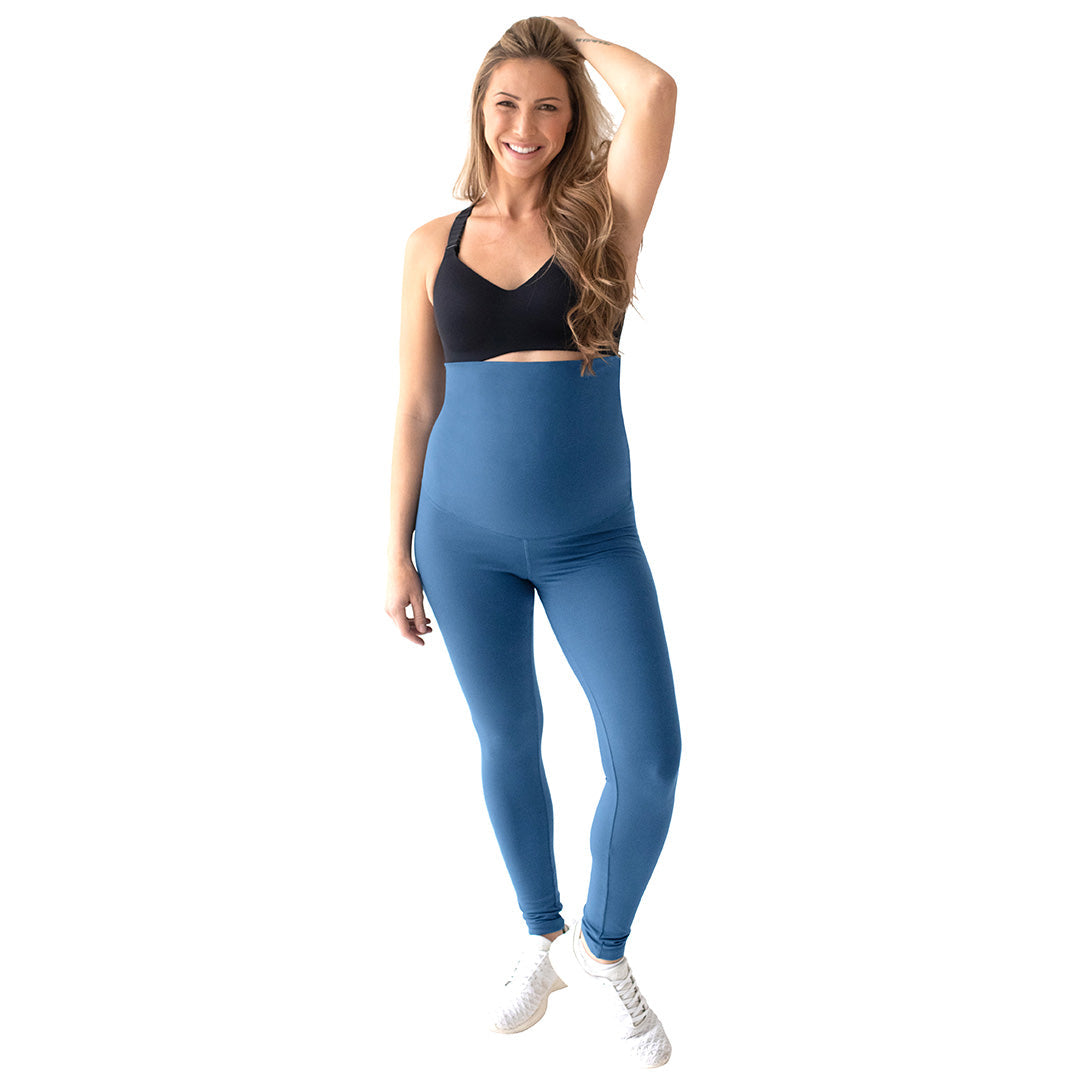 Opaque Cotton Maternity to Postnatal Leggings – Twin Pack | Seraphine