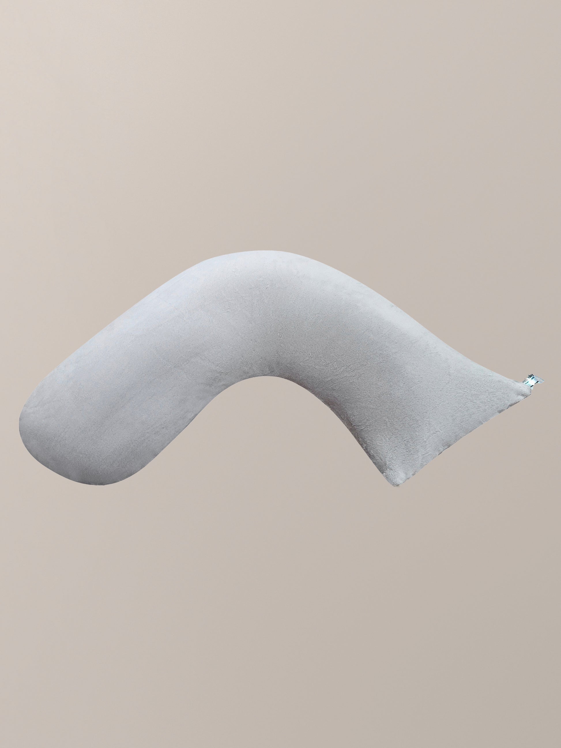 Luna Lullaby - Nursing Pillow | Grey Smooth - Kindred Bravely