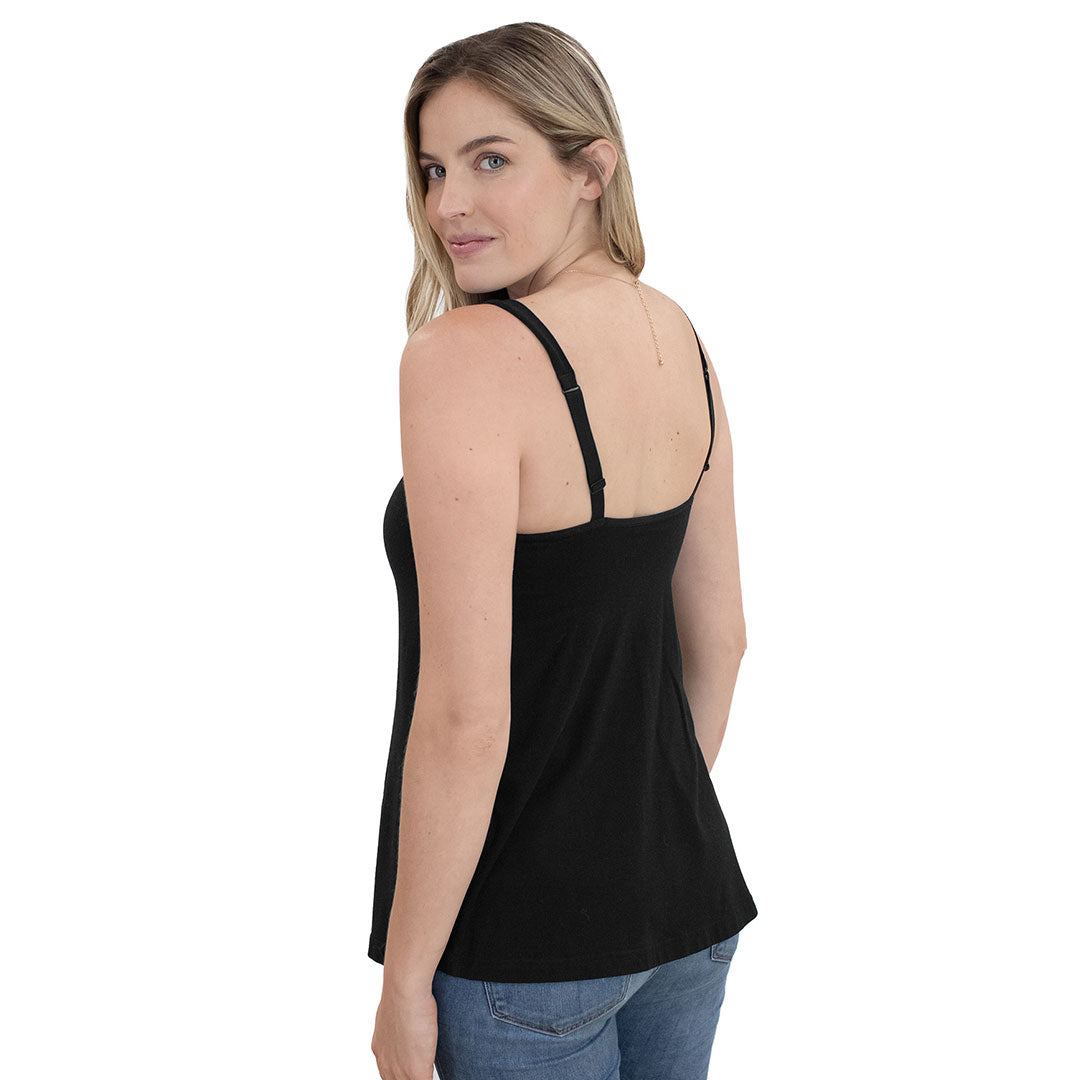 Kindred Bravely Womens XS Nursing Maternity Strappy Back Tank Top Organic