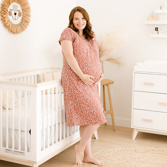 Floral Labor & Delivery Gown  Birthing Gown - Milk & Baby – Milk